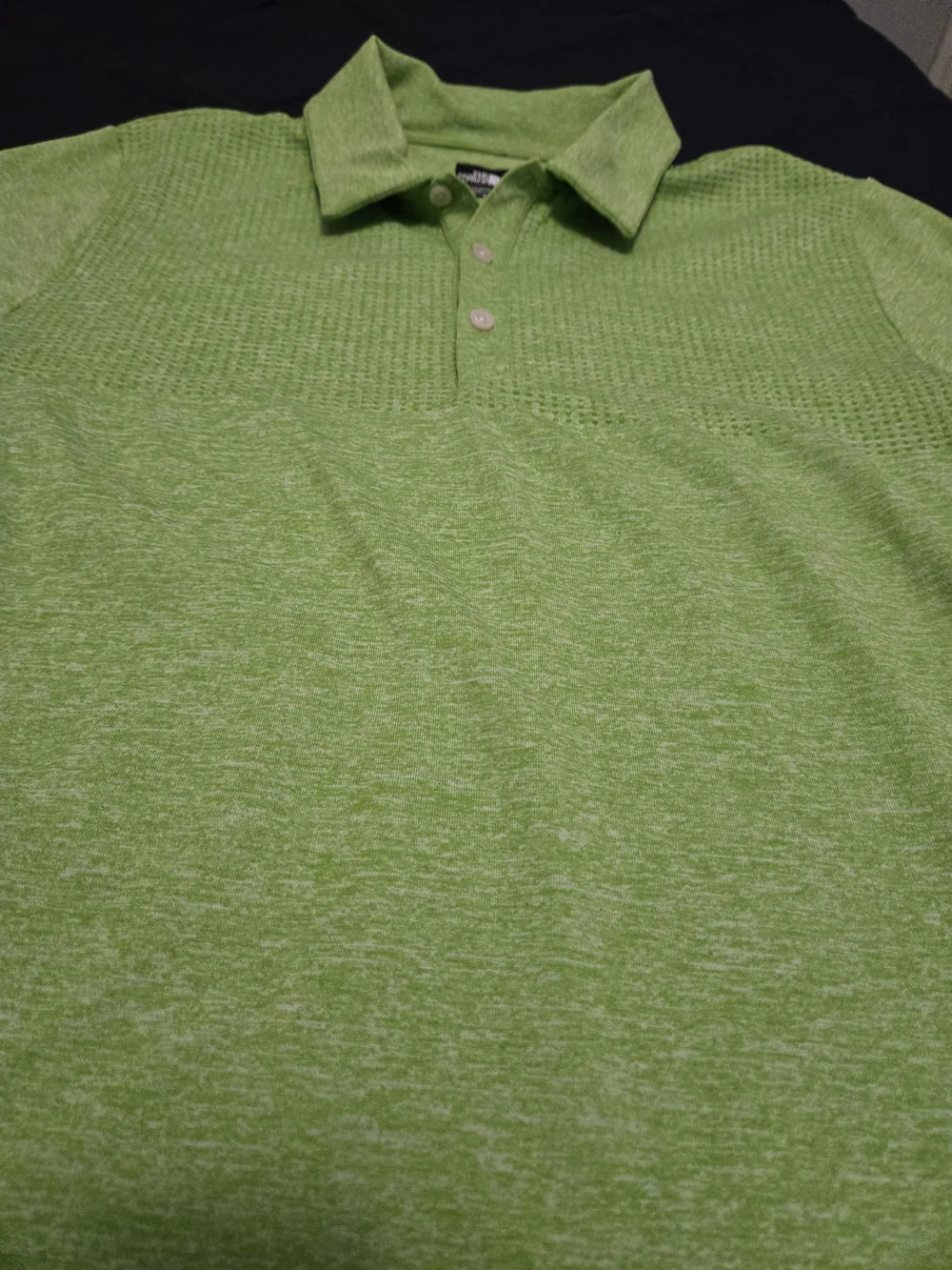 The North Face Men’s Lime Green Polo Shirt Size Med #560